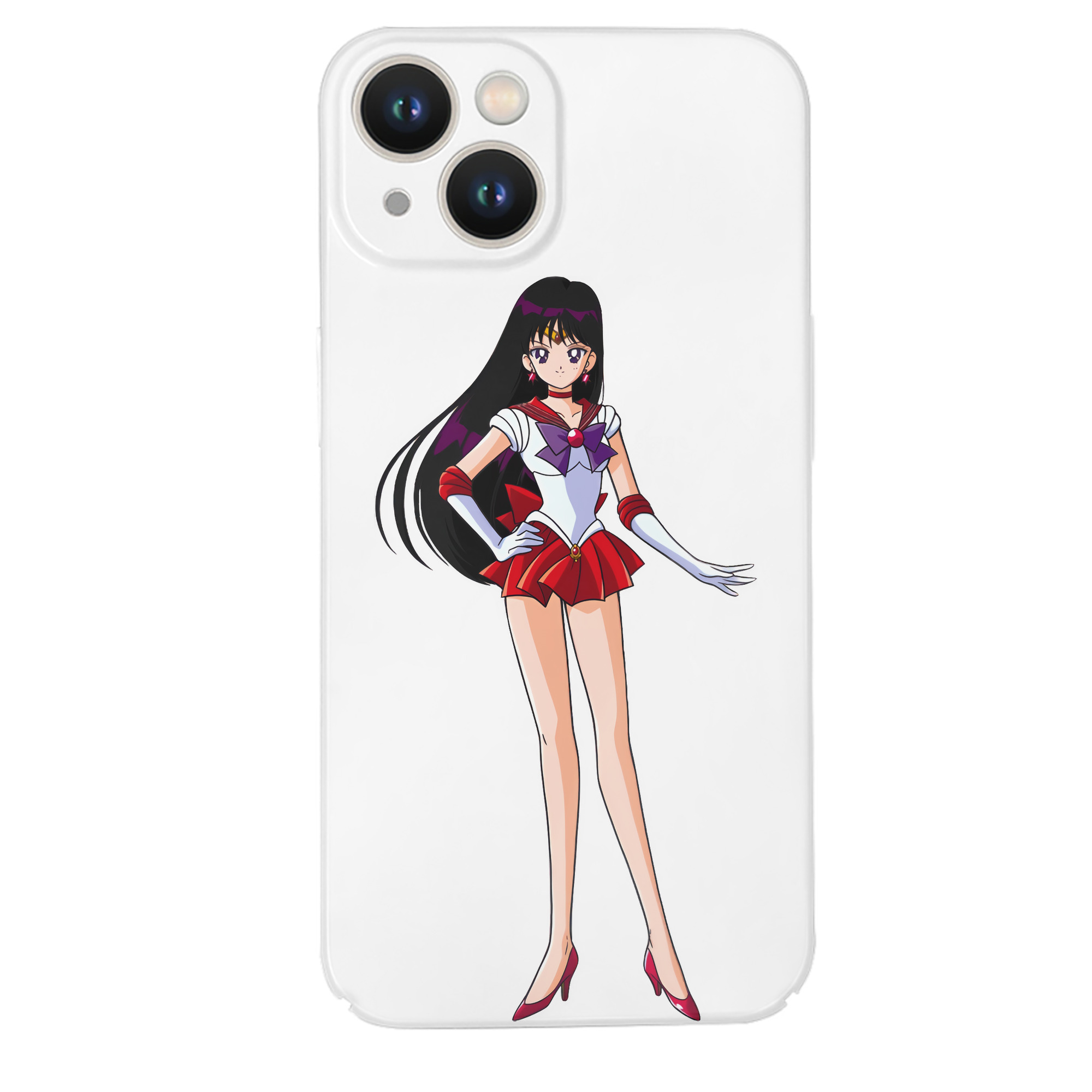 （画像用） 美少女戦士セーラームーン 火野レイ ひの レイ Sailor Moon Hino Rei （セーラーマーズ,Sailor Mars） 【iPhone 14シリーズ対応】ハードケース